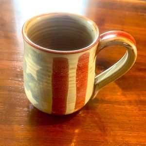 Patriotic Handmade Stoneware Mug